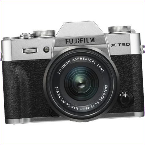 Fujifilm X-T30 Комплект сребро 15-45mm f/3.5-5.6 OIS PZ