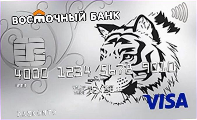 Кредитна карта на Vostochny Bank