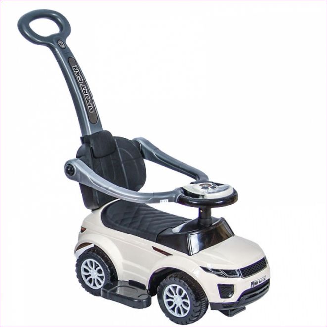 Baby Care Спортна кола (614W) - играчка за каране със звукови ефекти
