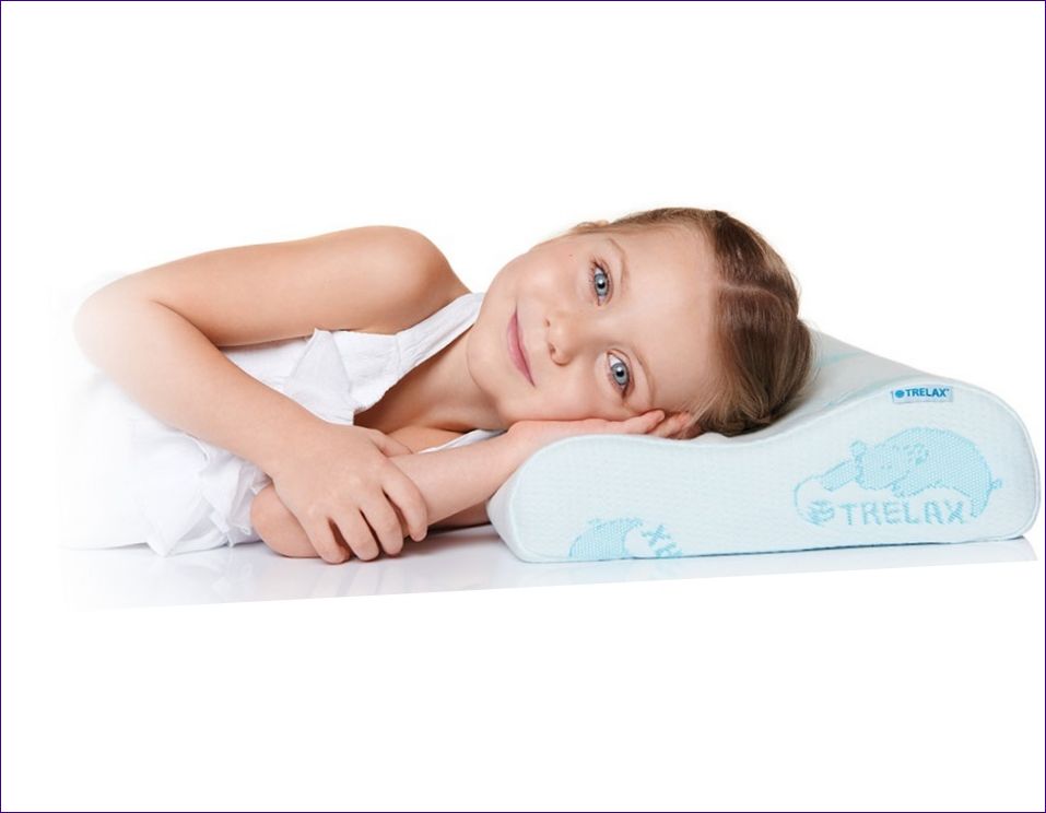 Подушка ортопедическая с эффектом памяти для детей от 3 лет</p> <tr></div> <p>ELAX RESPECTA BABY Чл. П35
