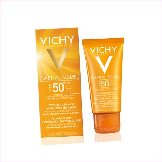 Vichy Ideal Soleil кадифен крем SPF 50