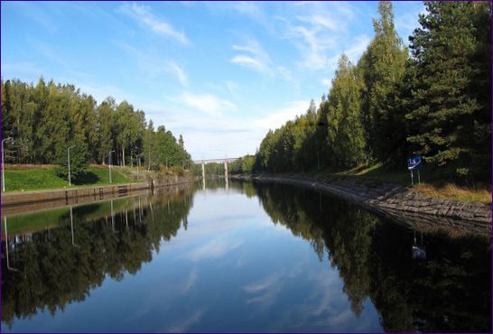 Каналът Saimaa