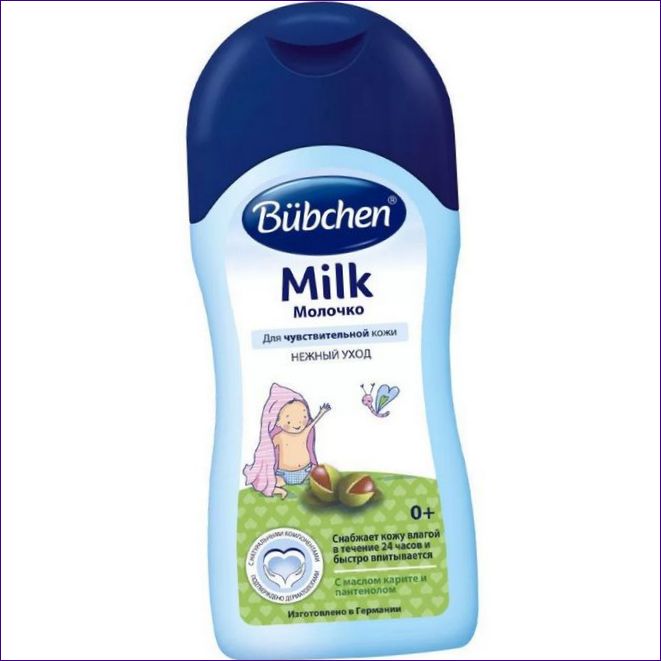 Bubchen Gentle Care Мляко за чувствителна кожа