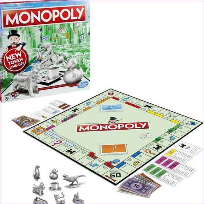 Настолна игра Monopoly Classic Reloaded