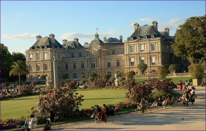 Люксембургски градини и дворец