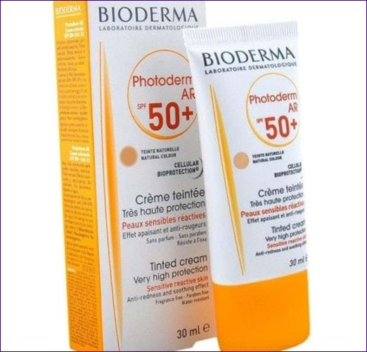 Bioderma Photoderm AR Spf 50+ тониран слънцезащитен крем